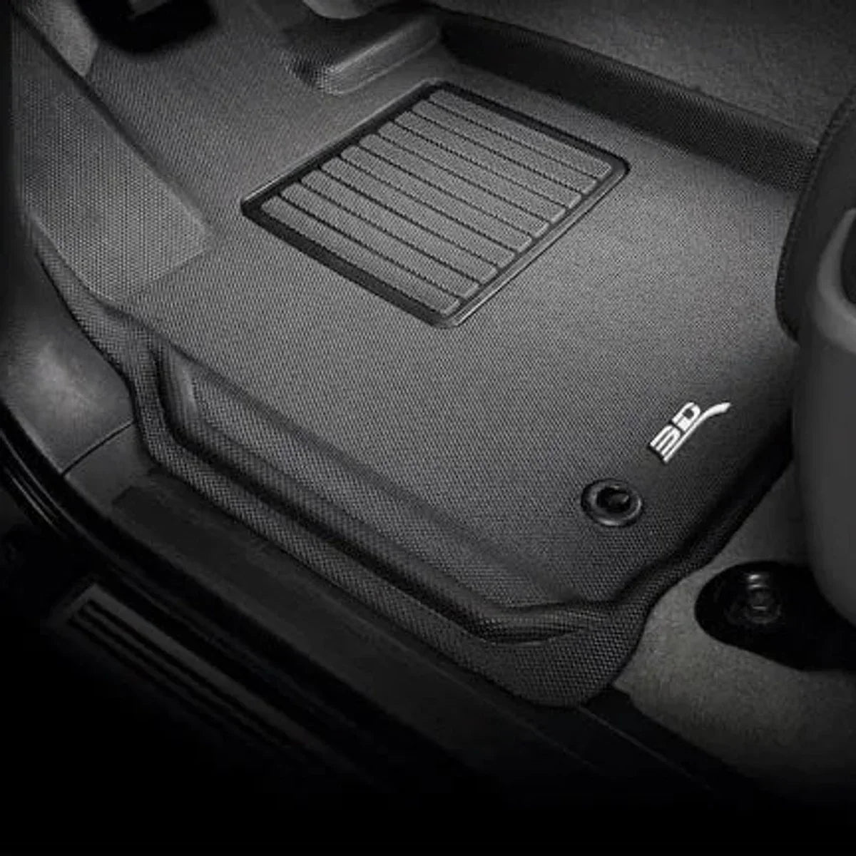 3D MAXpider Mat Custom-fit All-weather Car Mats; Row 1 and 2 Only