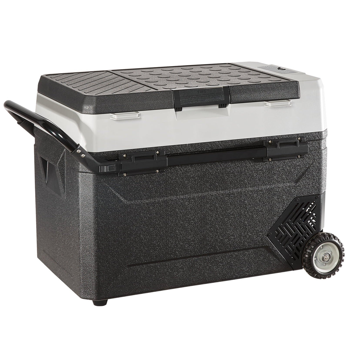 VEVOR Car Refrigerator 48Qt, Dual Zone Car Fridge Freezer12/24V DC 110-240V AC Electric Compressor Cooler for Truck Vehicle RV