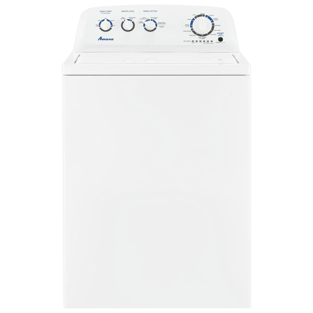 Amana 4.4 cu. ft. White Top Load Washer with High-efficiency Agitator