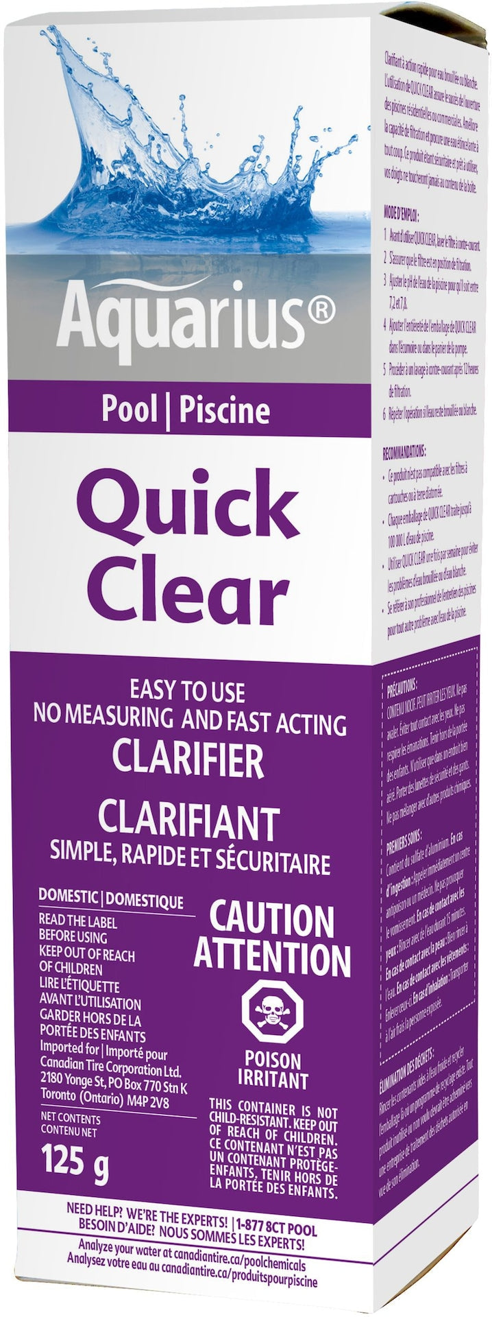 Aquarius Quick Clear Pool Clarifier