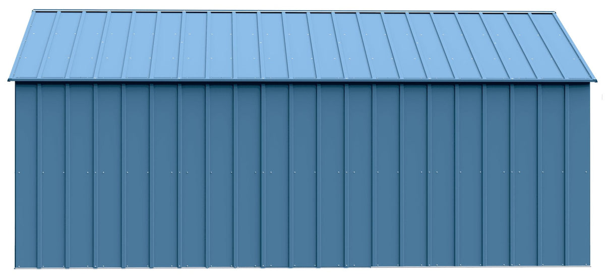 Arrow Classic 12x17-ft Blue Grey Corrosion-Resistant Metal Shed