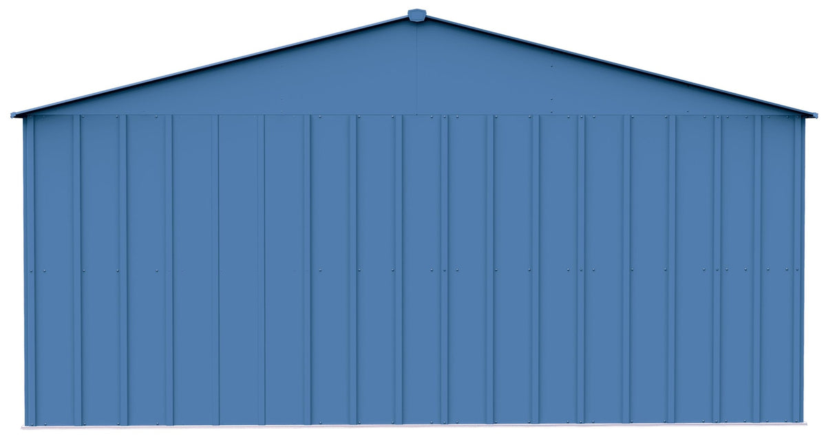 Arrow Classic 14x12-ft Blue Grey Corrosion-Resistant Steel Shed