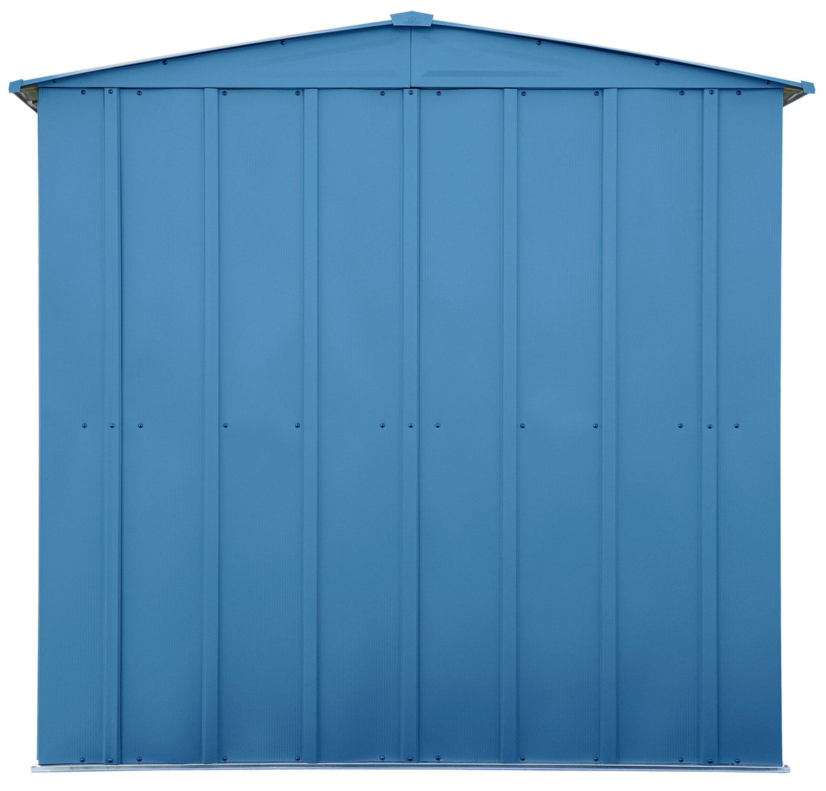 Arrow Classic Galvanized Steel Storage Shed, Blue Grey, 6-ft x 7-ft