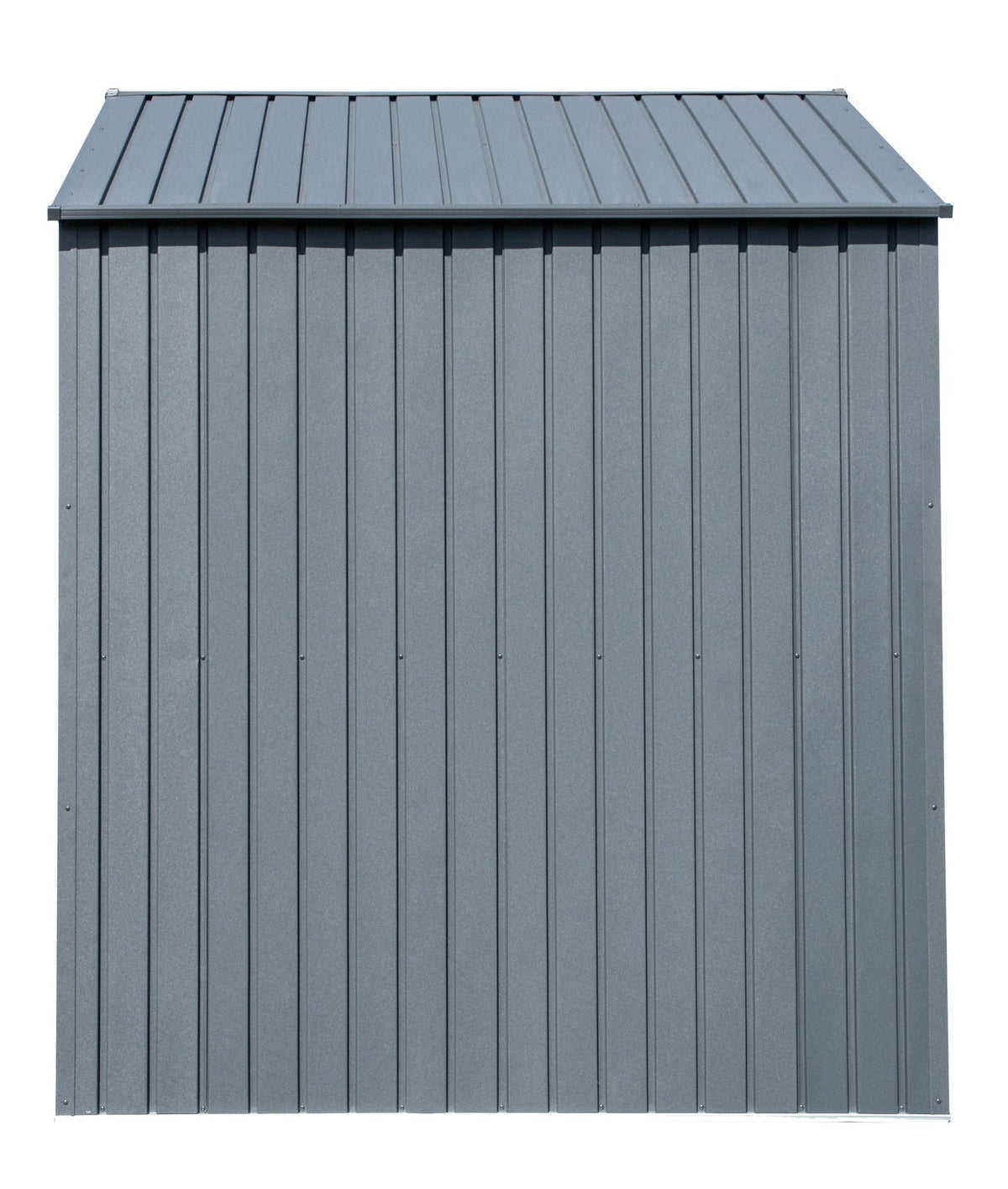 Arrow Elite Steel Storage Shed, Anthracite, 8-ft x 6-ft