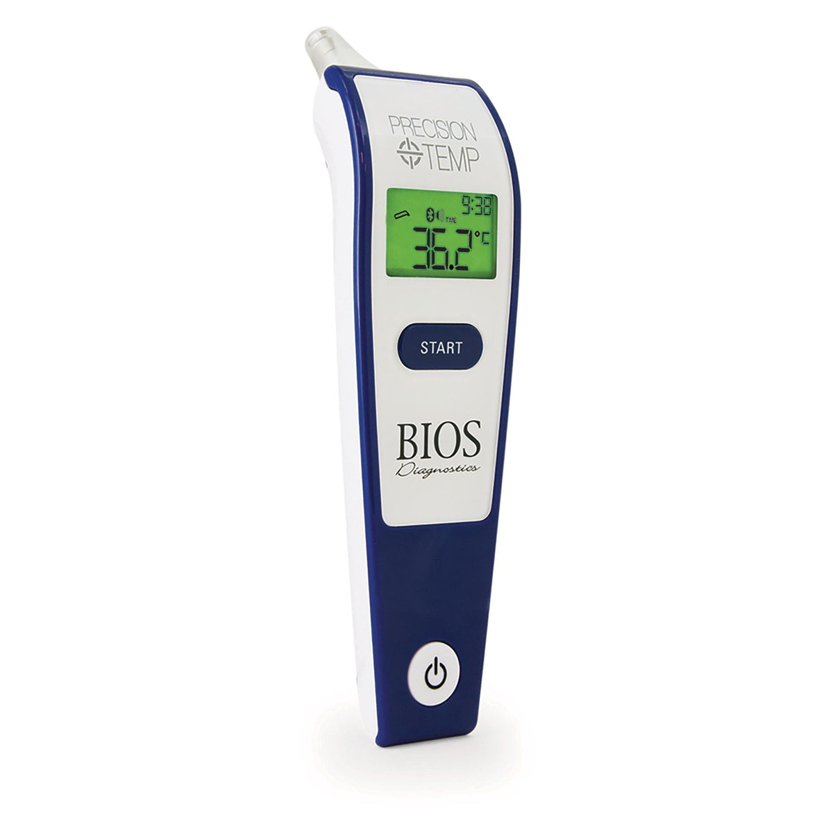Diagnostics Precision Temp Digital Ear Thermometer with Wireless, 1-Second Reading