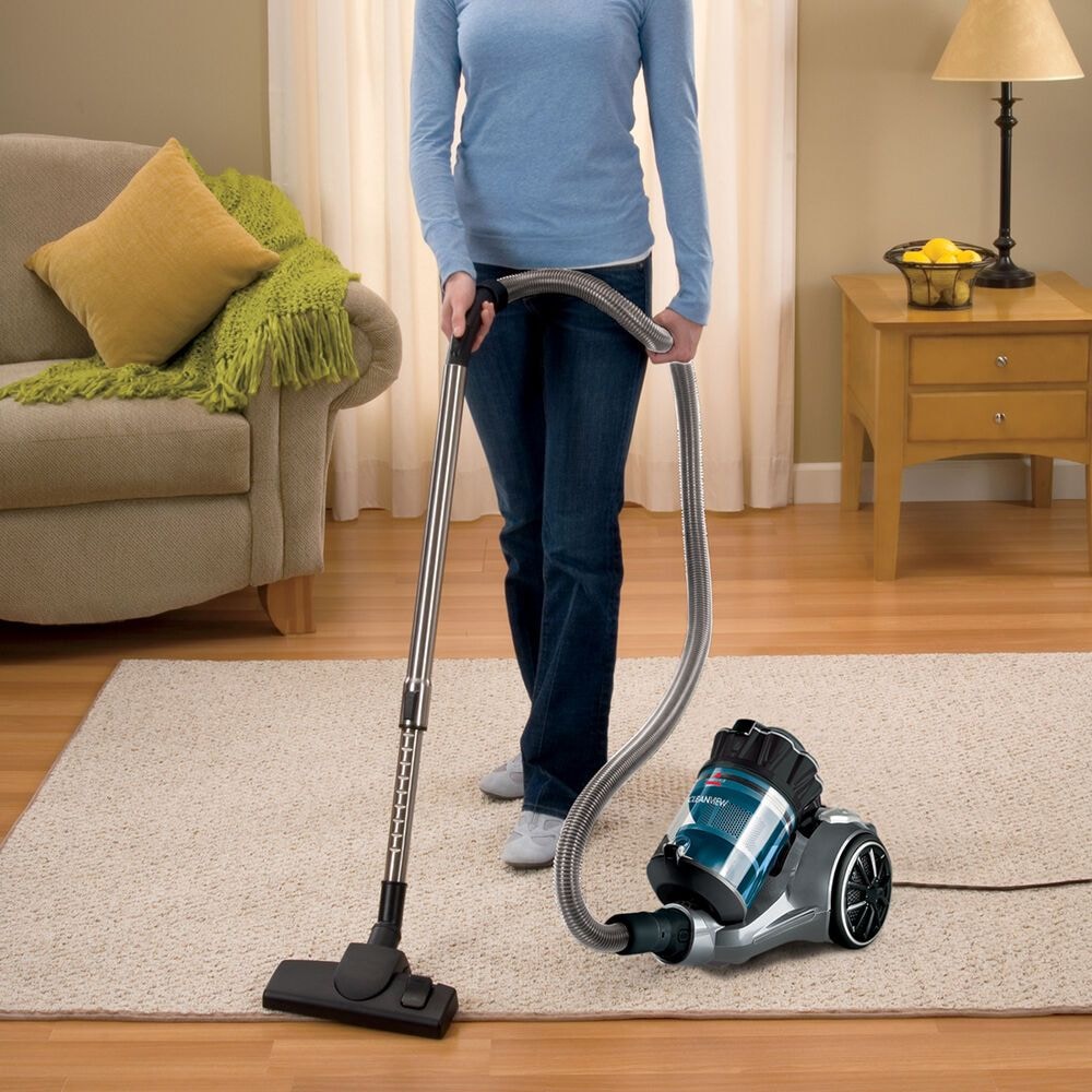 BISSELL CleanView Multi-Cyclonic Canister Vacuum, Bagless, Corded