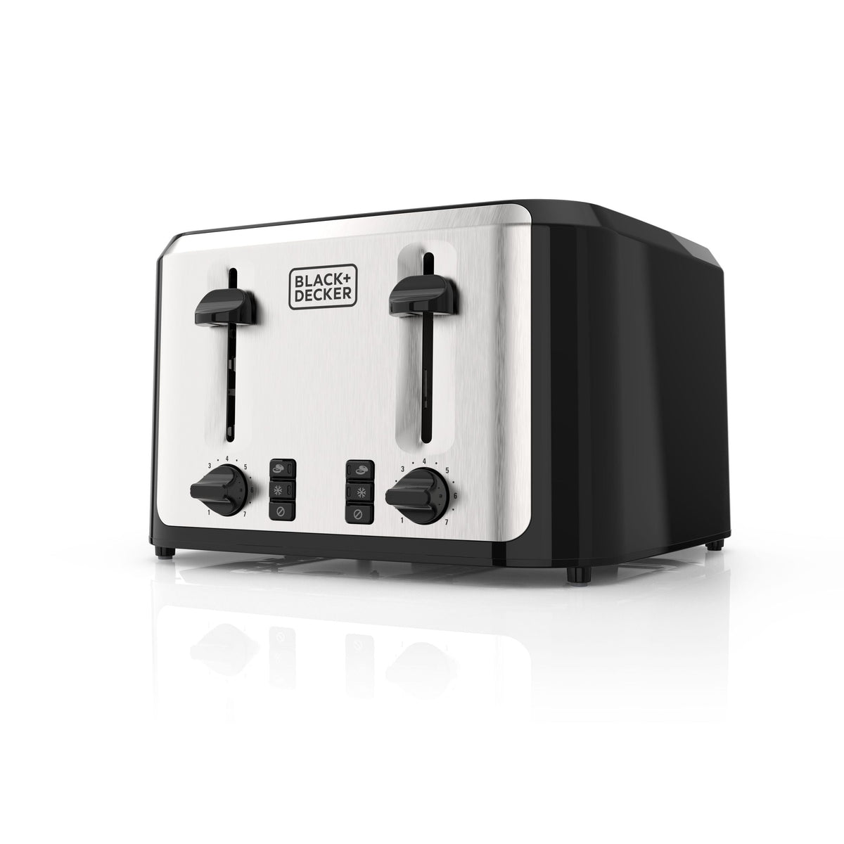 Extra Wide Slots Toaster with 7 Settings, 4-Slices