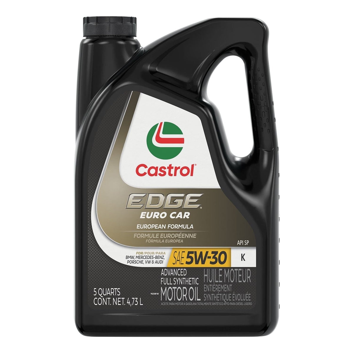 EDGE Euro K 5W30 Advanced Synthetic Engine/Motor Oil, 4.73-L