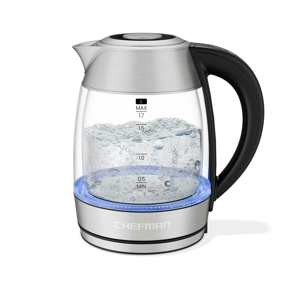 Custom-Temp 1.5L Digital Double Glass Kettle