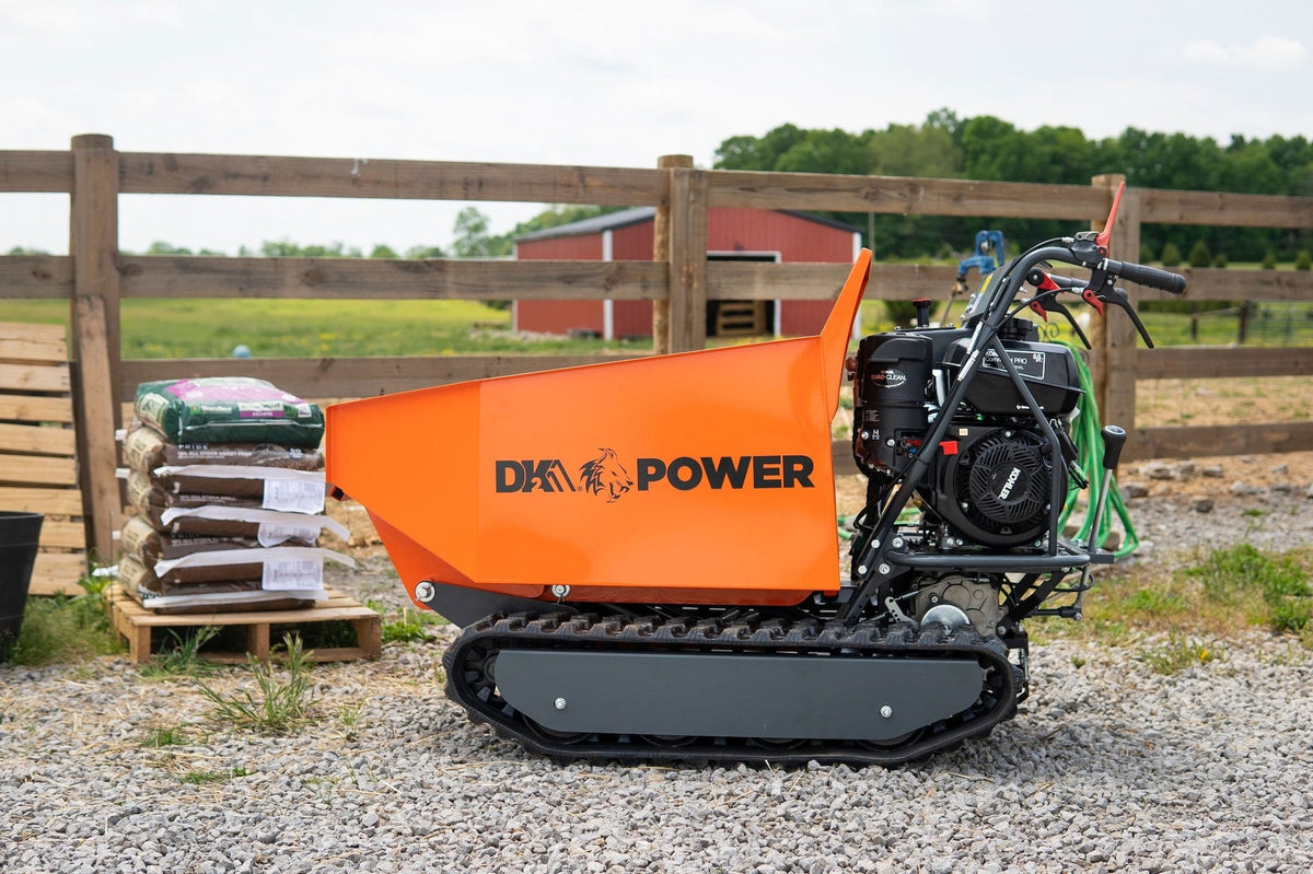 POWER by Marlon 1100 lb 9.5HP 277 cc Hydraulic Dump Cart