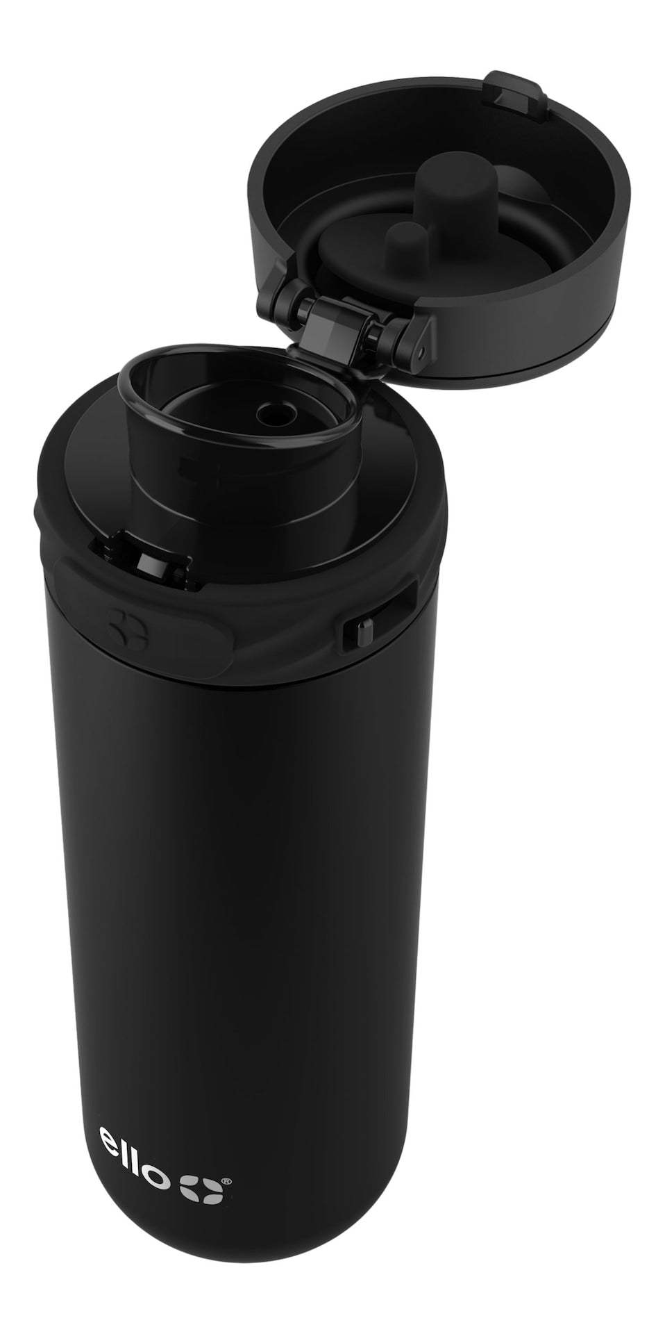 Haven Vacuum Insulated Stainless Steel Travel Mug, 16-oz, Black, with Carry Loop