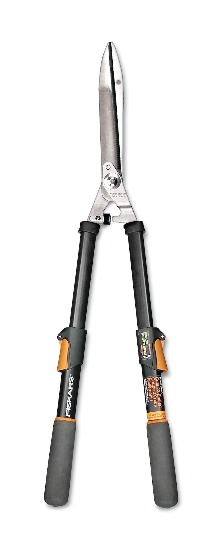 Telescoping Power-Lever Hedge Shears, 25-33-in