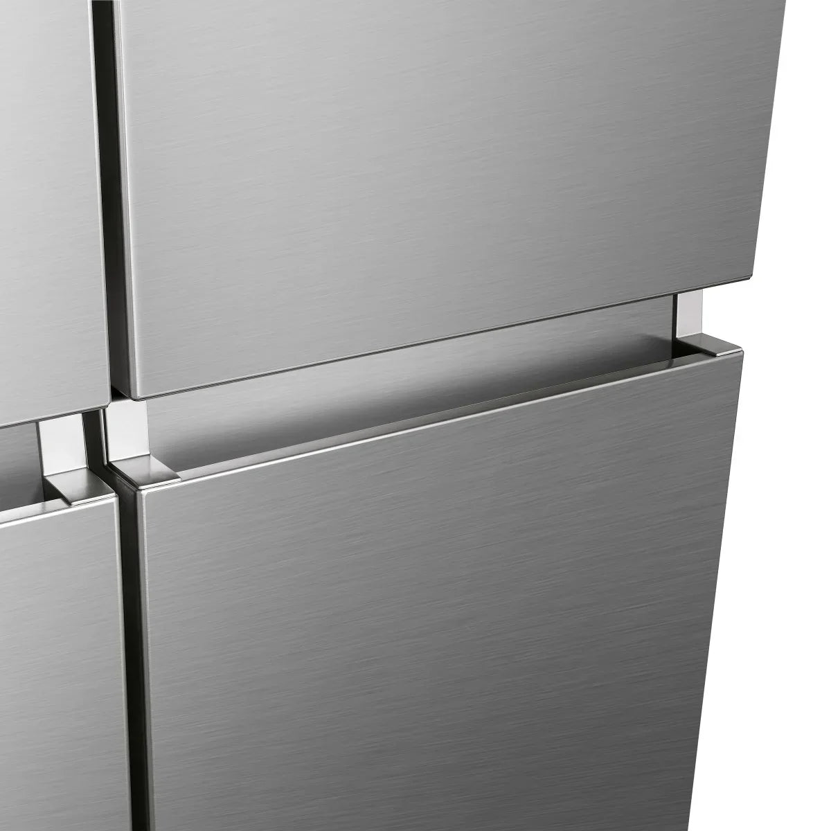 Hisense 24 in. 11.5 cu ft. Stainless Steel Top Mount Counter Depth Refrigerator with Recessed Handles