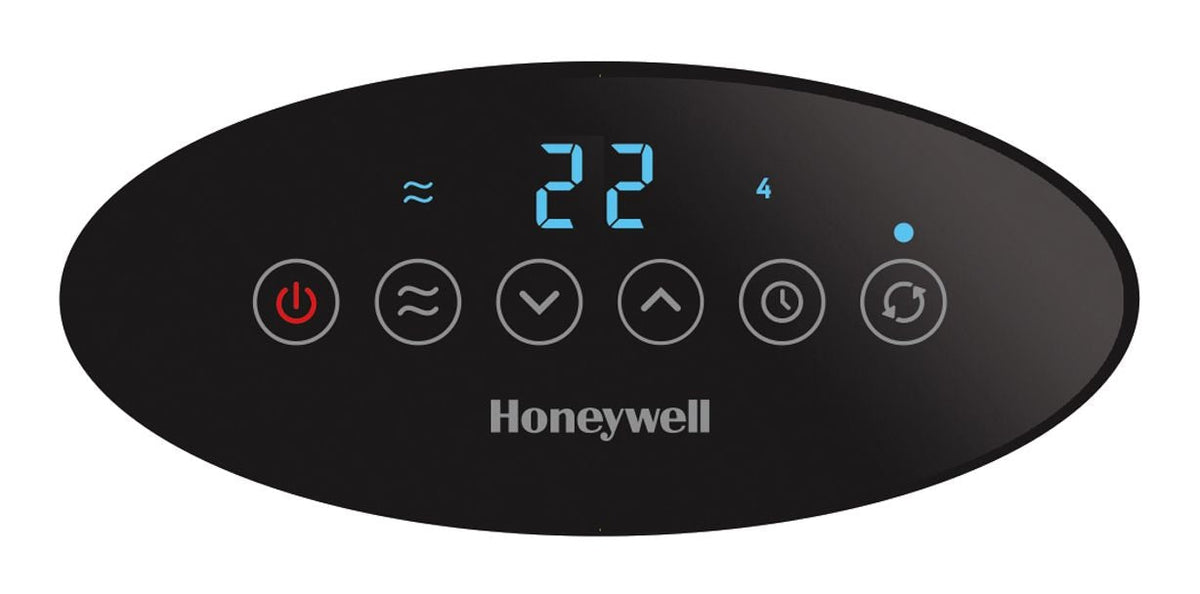 HCE351C Digital Mini-Tower Ceramic Space Heater, 1500W, Black