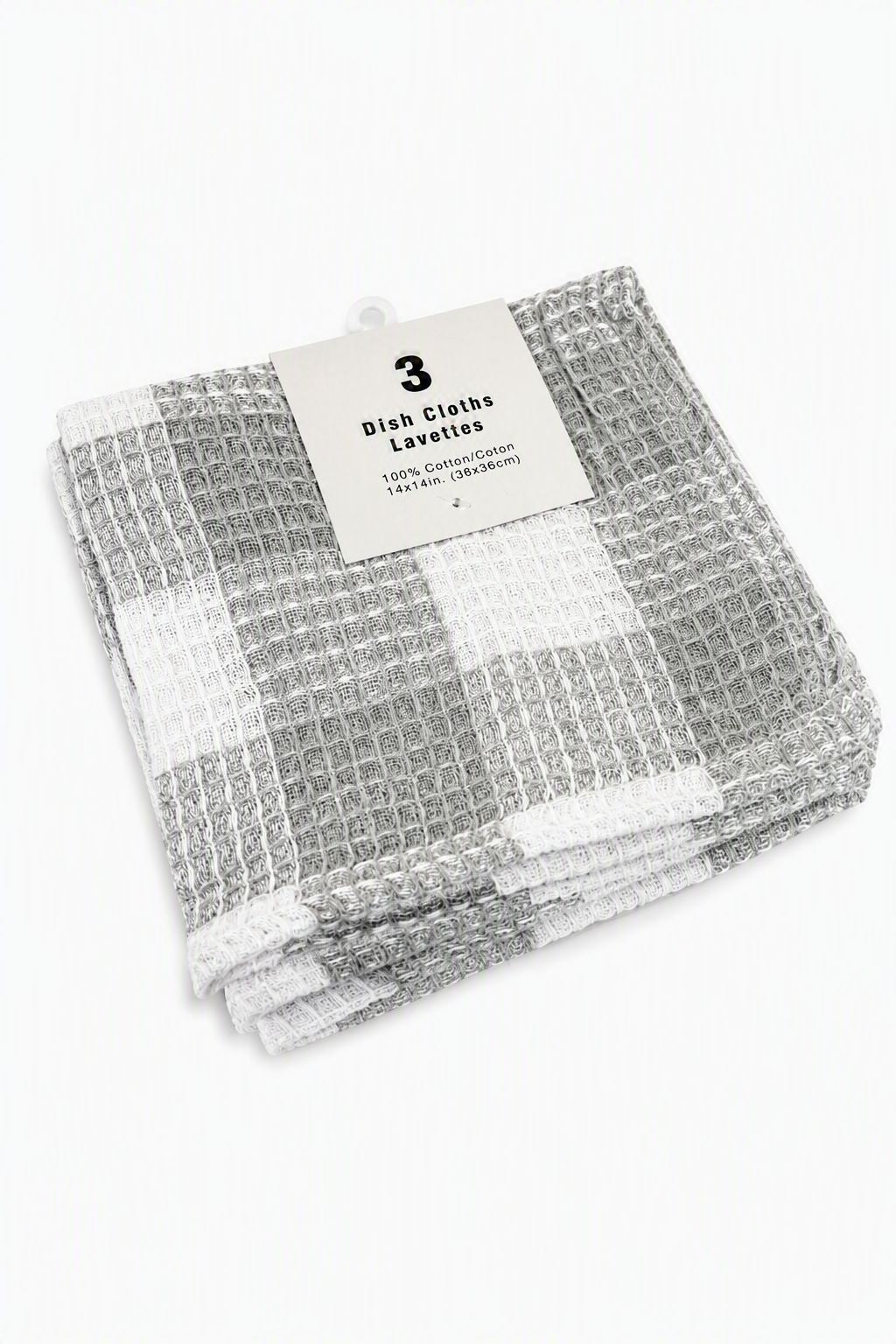 Jumbo Dishcloths, 3-pk, Assorted Colours