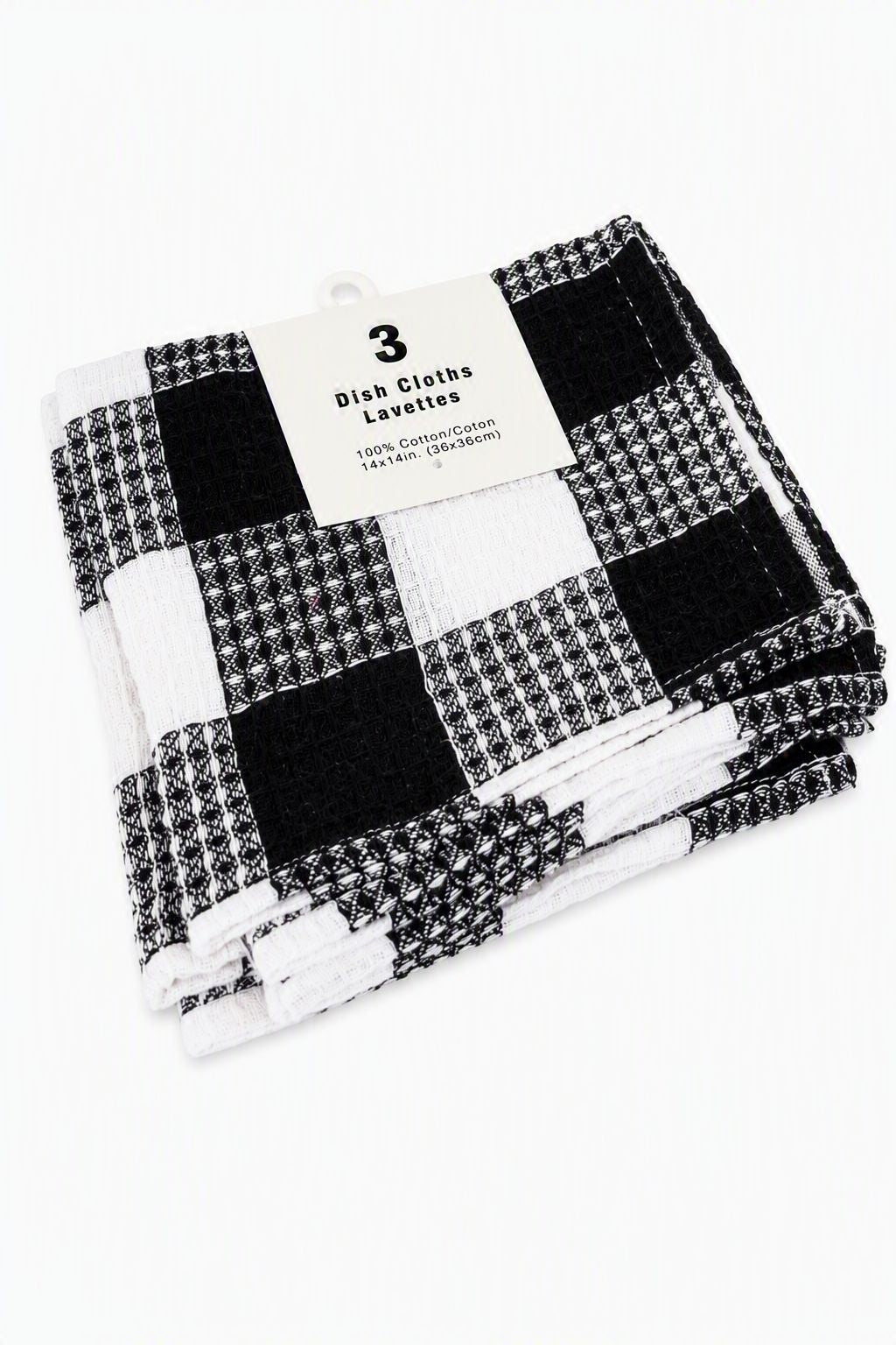 Jumbo Dishcloths, 3-pk, Assorted Colours