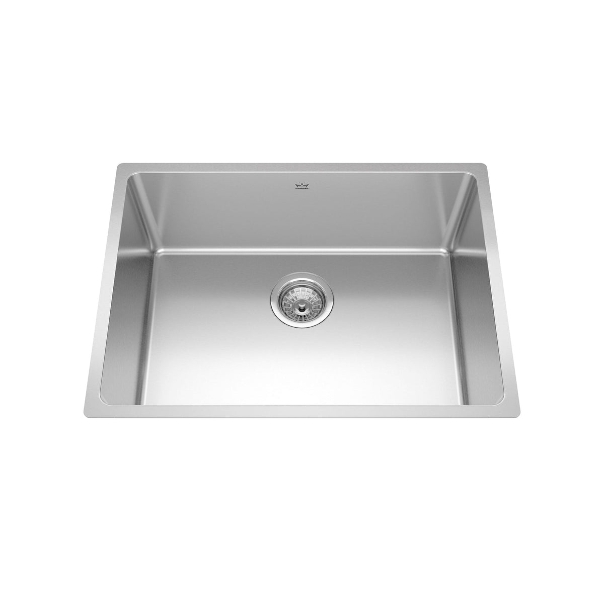 Brookmore Undermount Single Bowl Kitchen Sink, 24.6-in x 18.1-in x 9-in, Stainless Steel