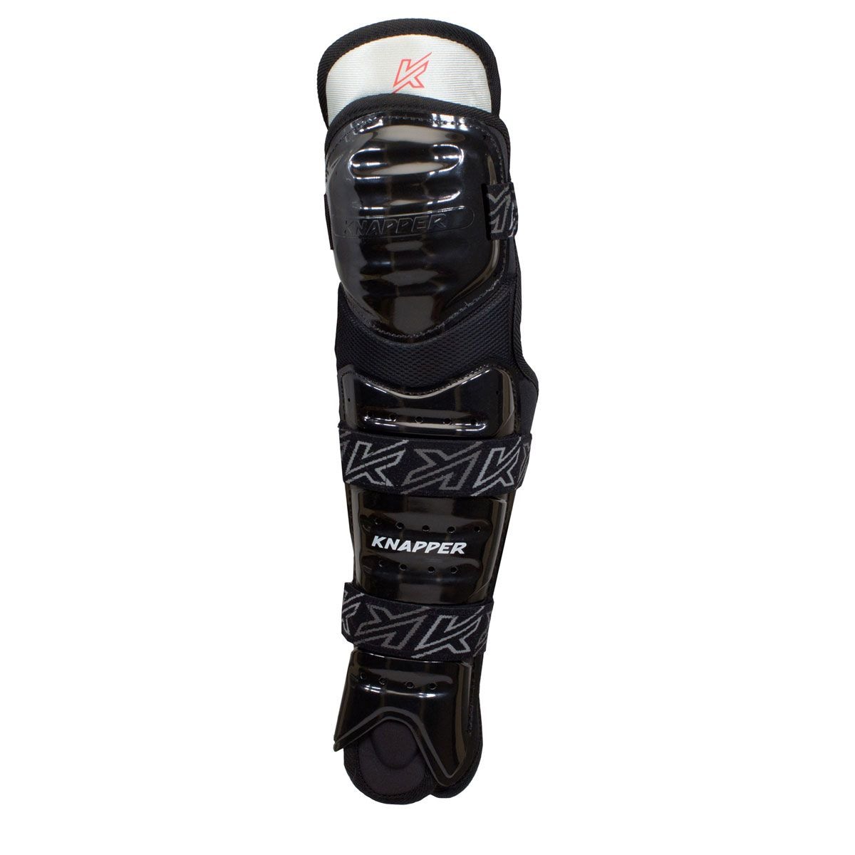 AK5 Dek Hockey Shin Guards, Black, Assorted Sizes