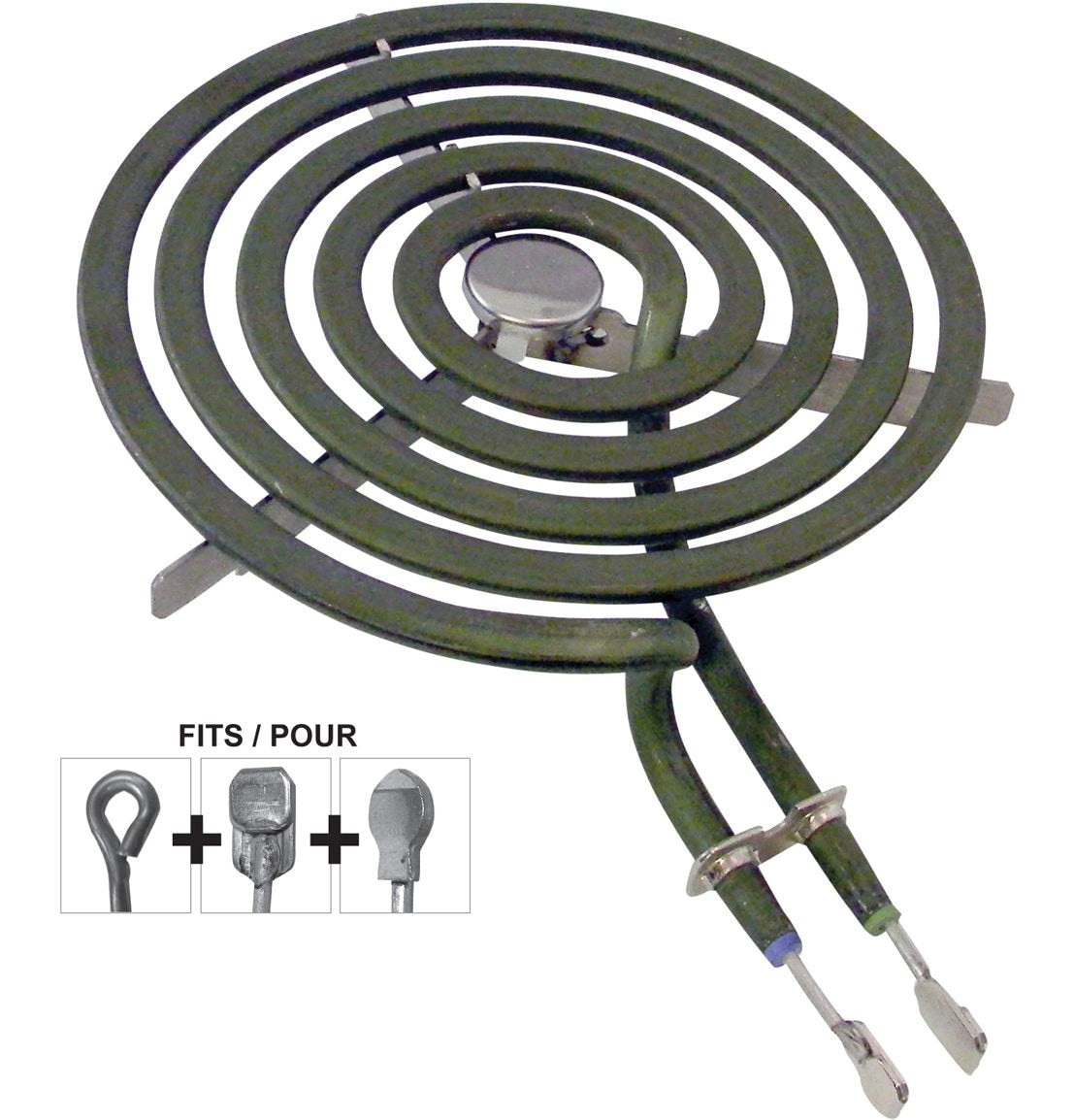 Laser 62476 GE Surface Stove Top Element, 1325W, 240V, 6-in