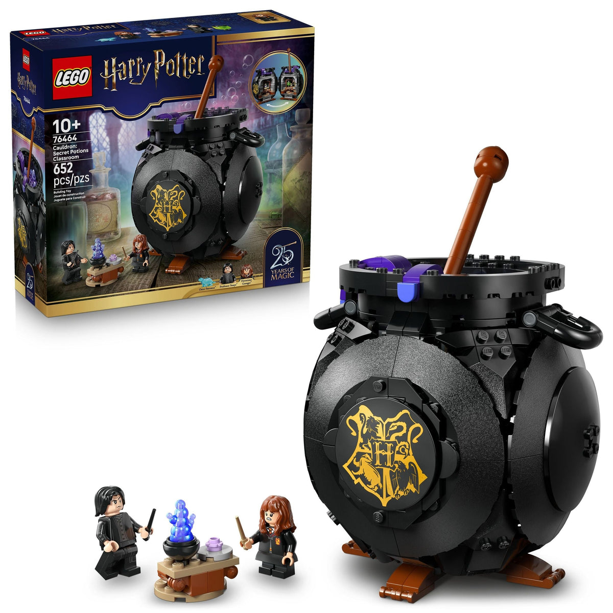 Cauldron: Secret Potions Classroom Building Set - 76464, 652-pcs, Ages 10+