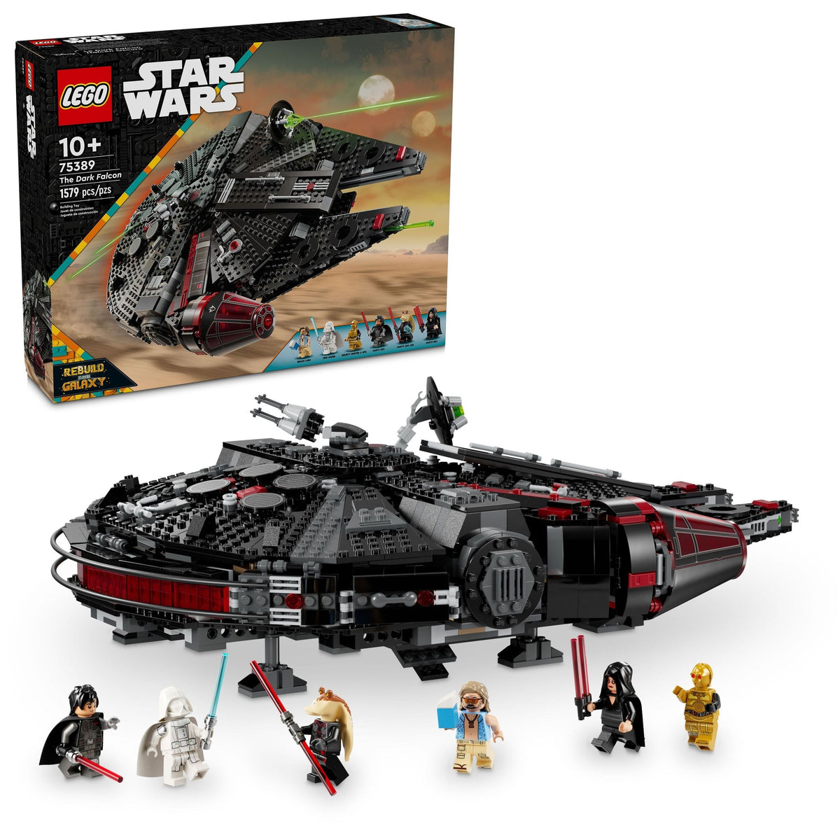 The Dark Falcon - 75389, 1579-pcs, Ages 10+