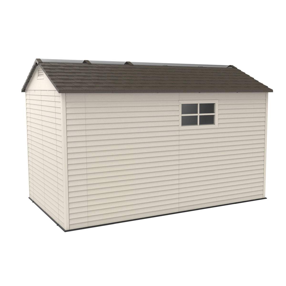 Lifetime Lockable Steel Shed, Beige, 7 x 12 -ft