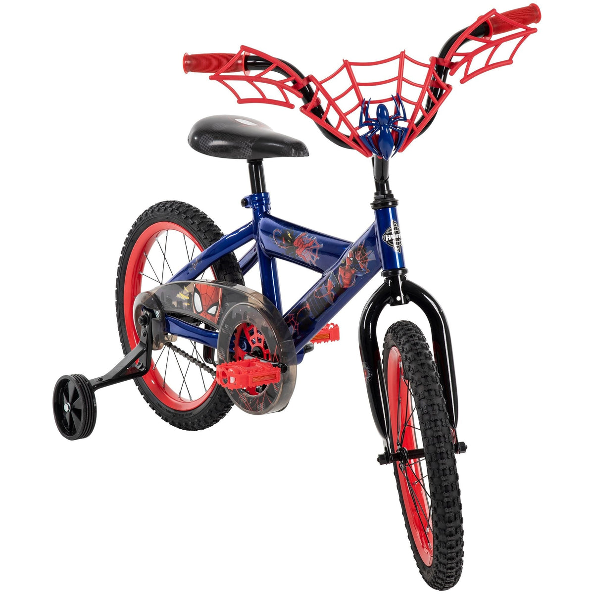 Marvel Kids' Bike, 16-in Wheel, Red/Blue