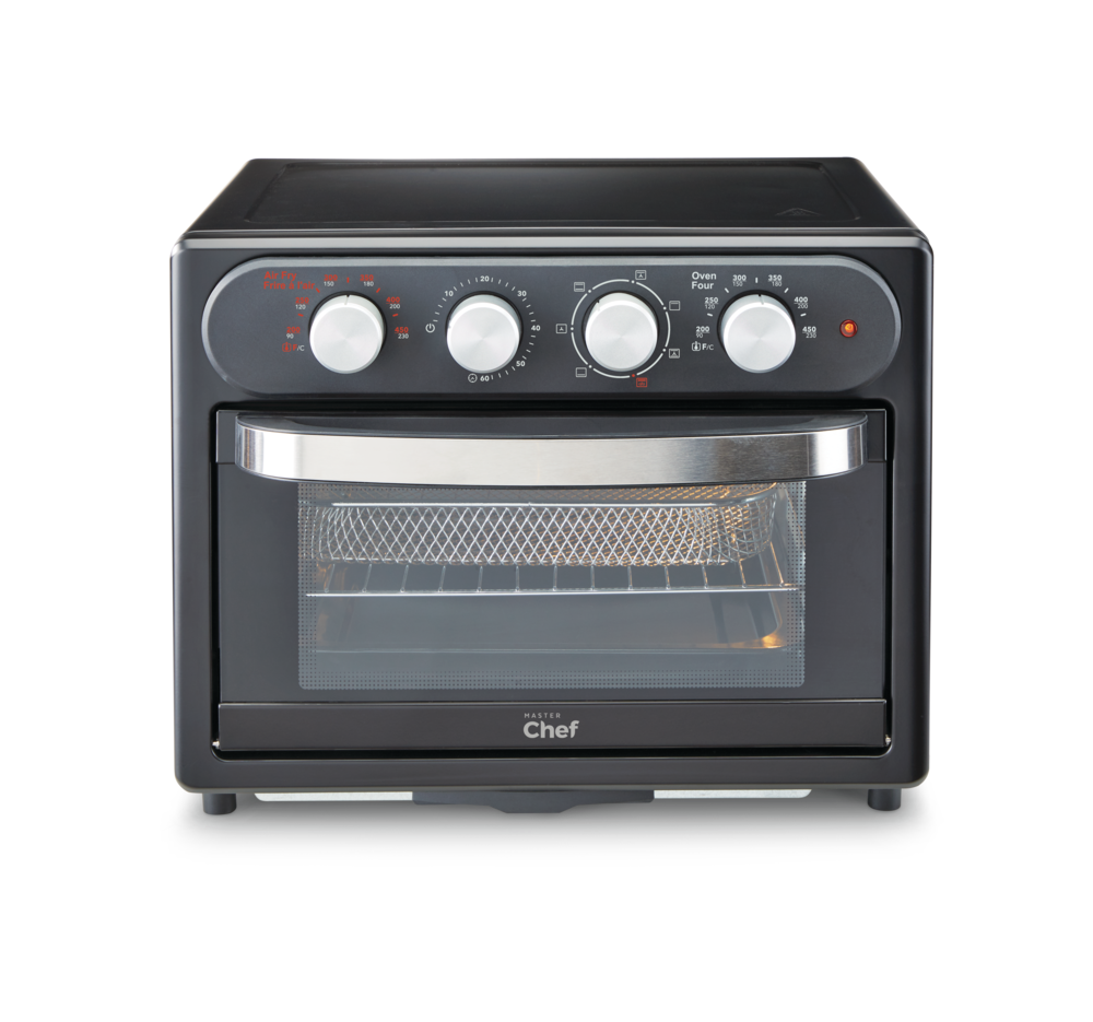 AirFryer Toaster Oven with 5 Functions, Black