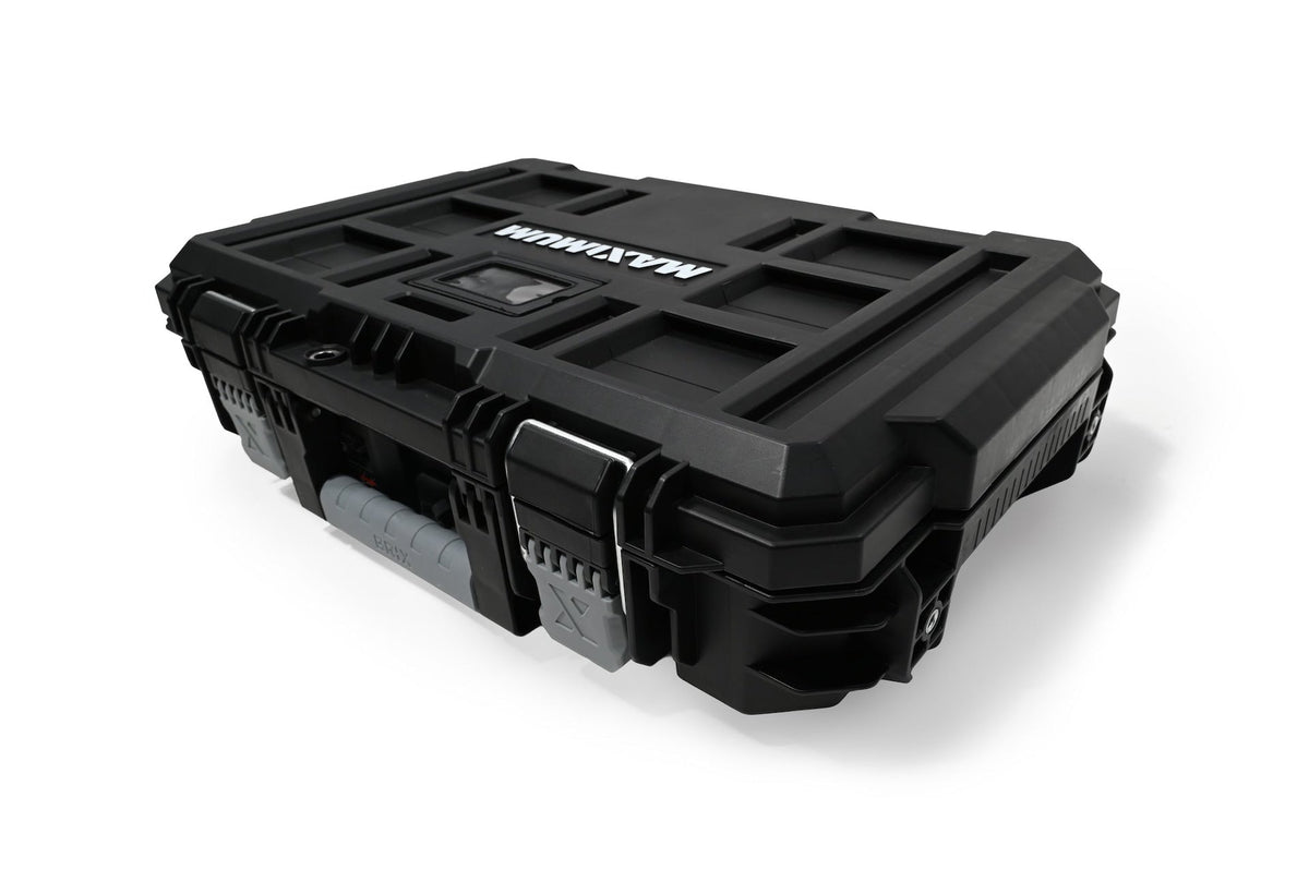 MAXIMUM Brix Modular Portable Small Toolbox, IP65, 23 x 16 x 7-in