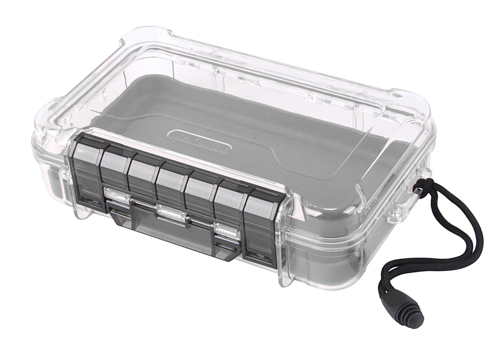 MAXIMUM IP68 Portable Plastic Water Resistant Case with Wrist Strap, Large