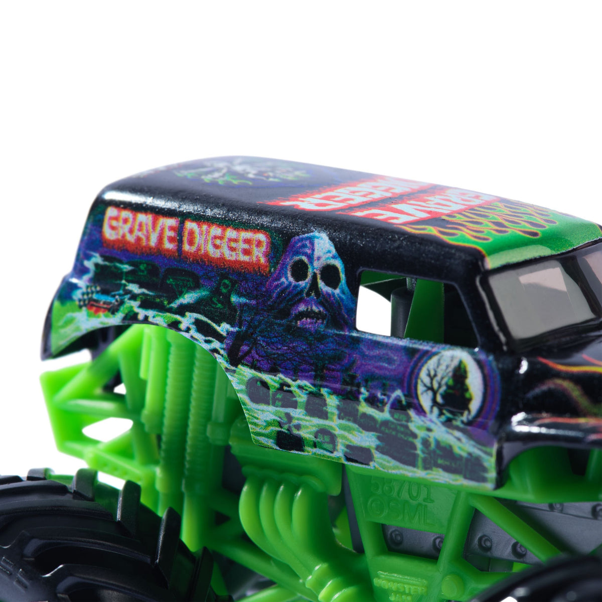 Monster Jam 1:64 Die-Cast Collectible Monster Truck Toy with Driver Figure, Assorted, Ages 3+