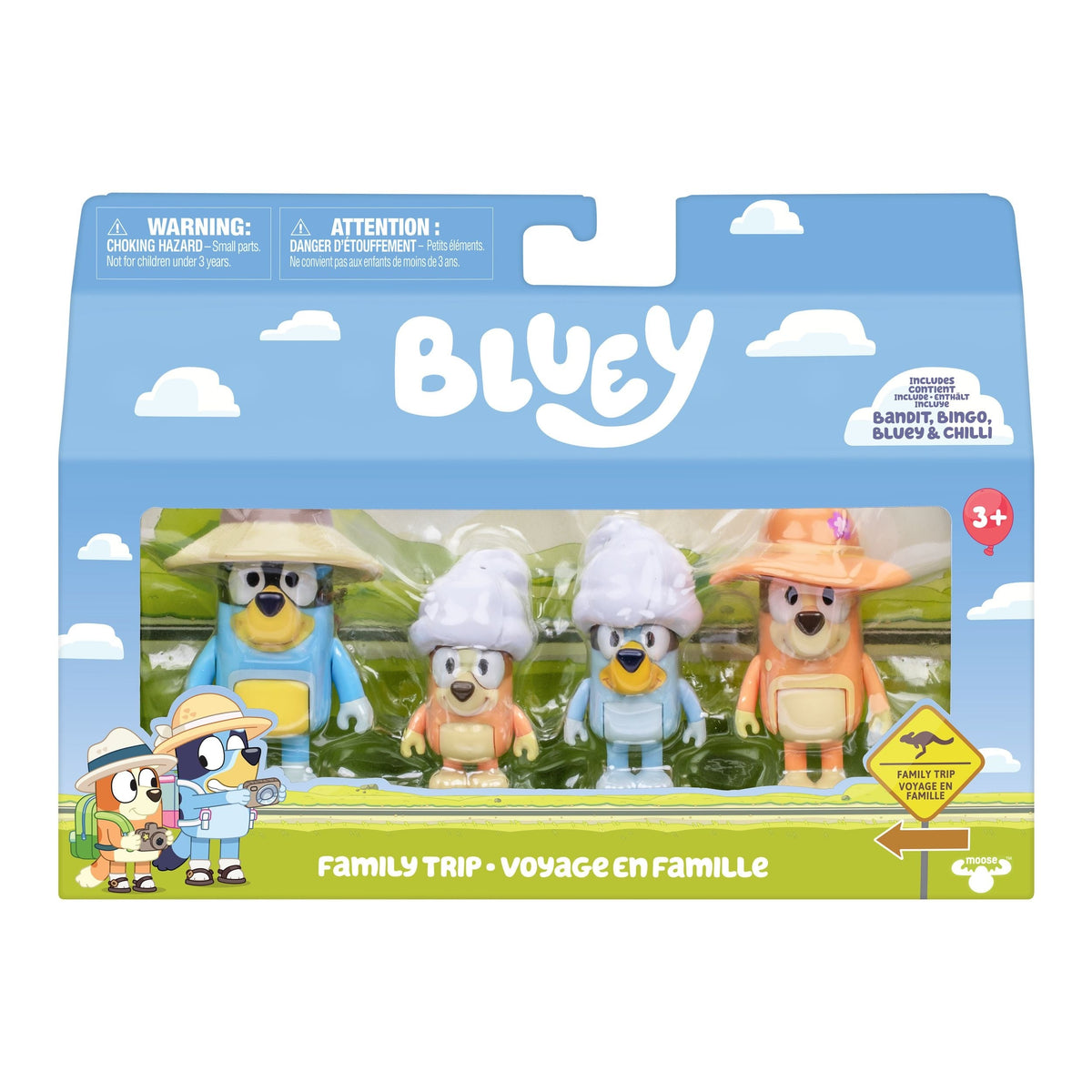 Moose Series 11 Figure Set Assortment, Ages 3+, 4-pk