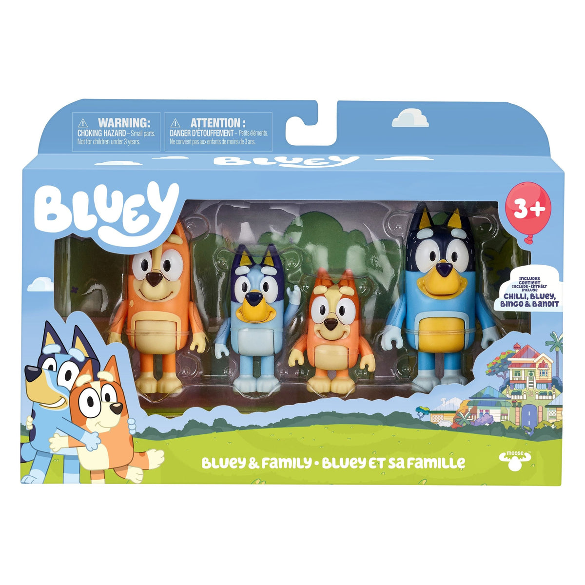 Moose Series 11 Figure Set Assortment, Ages 3+, 4-pk