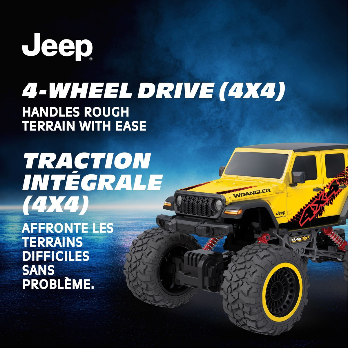 MotorDayz RC 4x4 4-Door SUV - 1:12 Scale