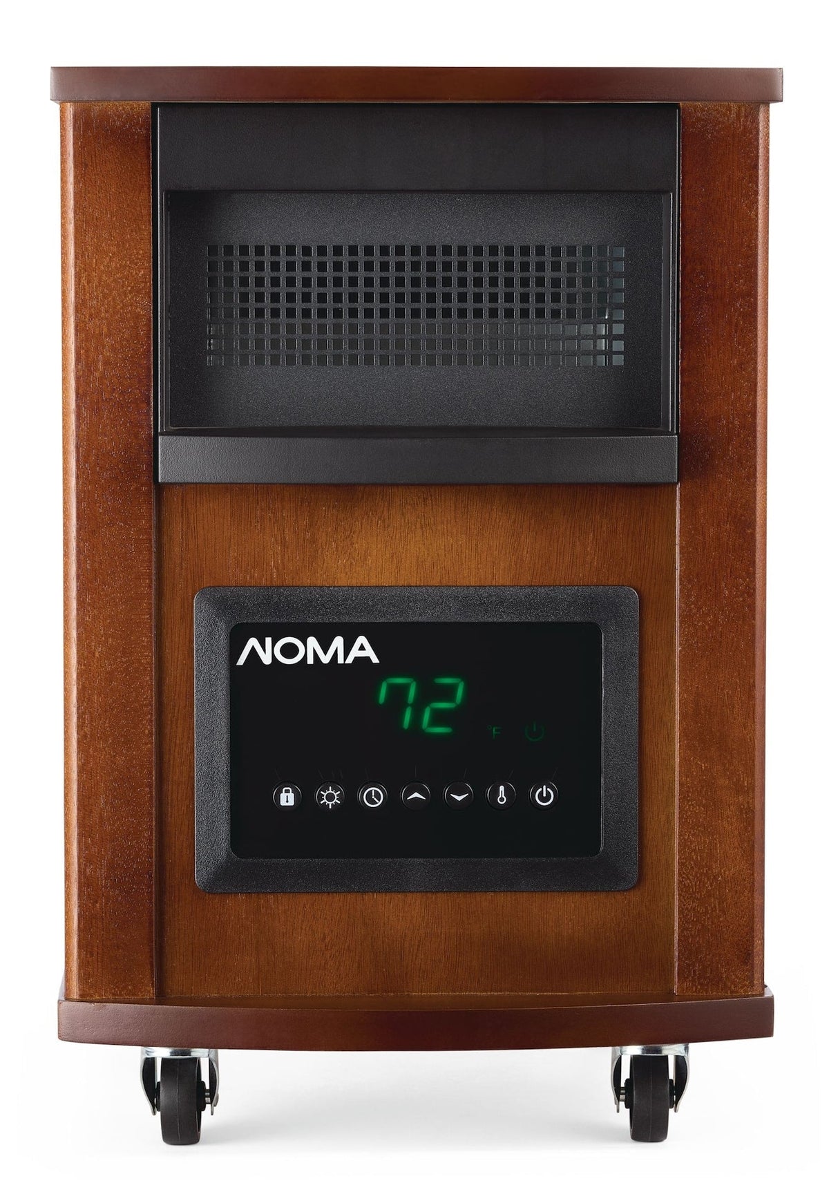 Wood Cabinet Infared Space Heater withRemote Control & Thermostat, 1500W