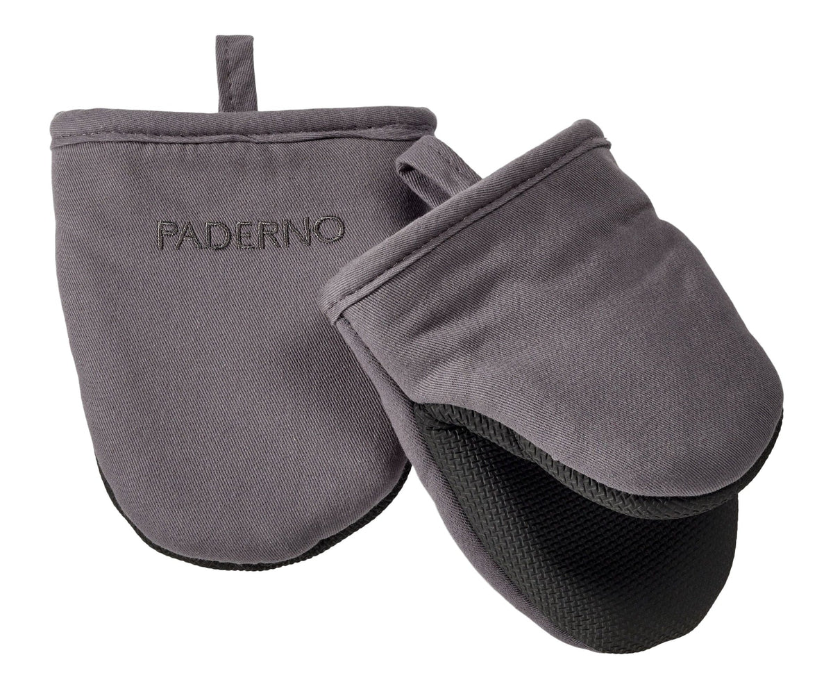 Neoprene Palm Mini Mitts, Black, One-Size, 2-pk