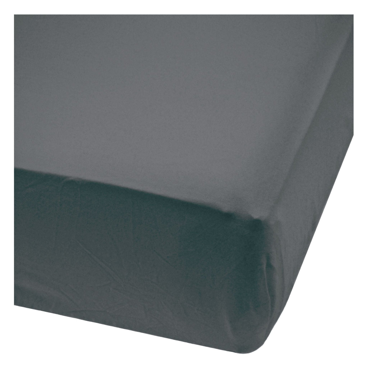 Bamboo Baby Crib Fitted Sheets, Charcoal