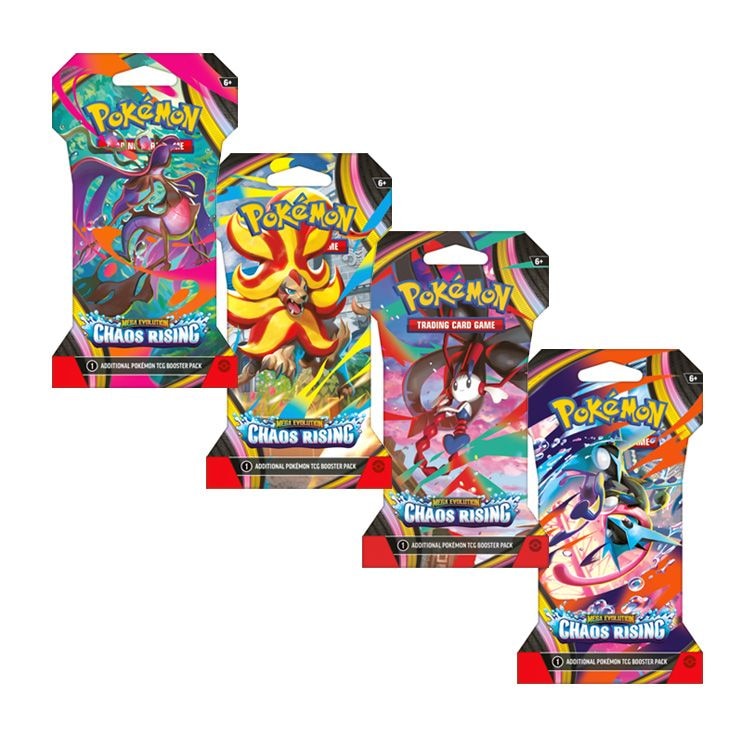 TCG: Mega Evolution Sleeved Booster, Assorted Packs
