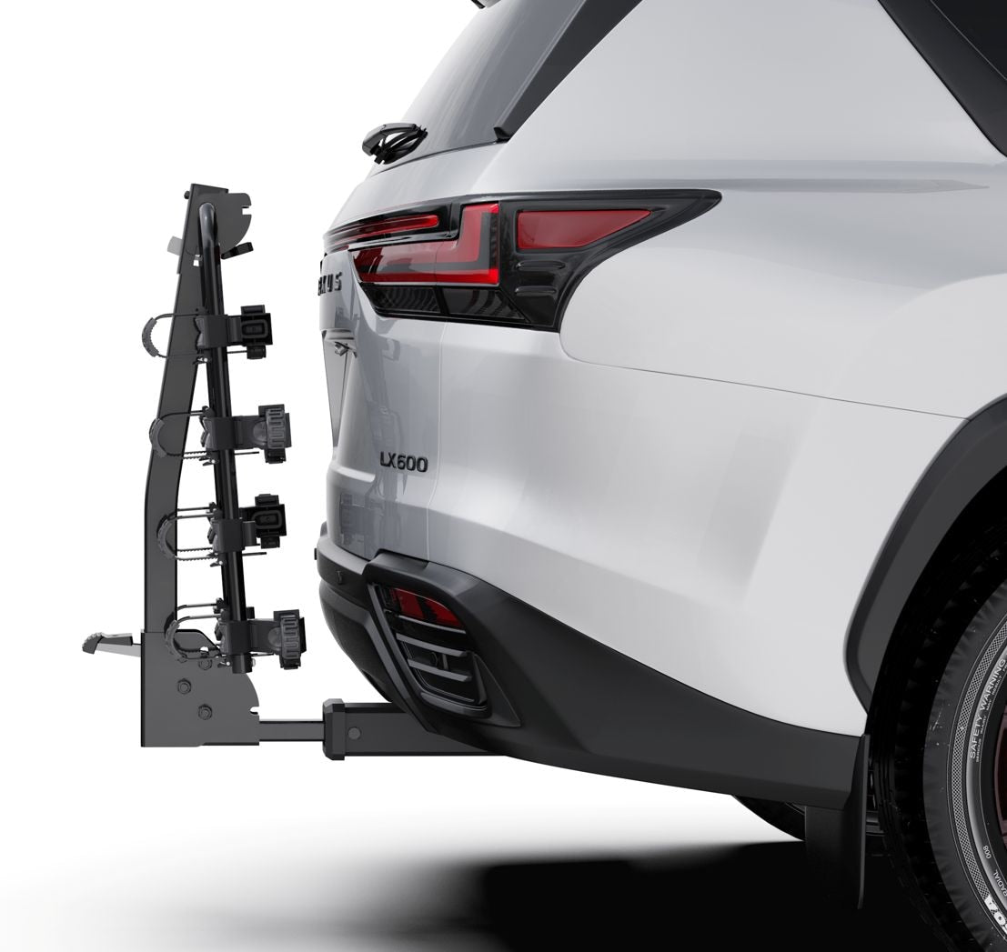 4 Dual Arm Hitch Mounted Hanging Bike Carrier, 4-Bikes