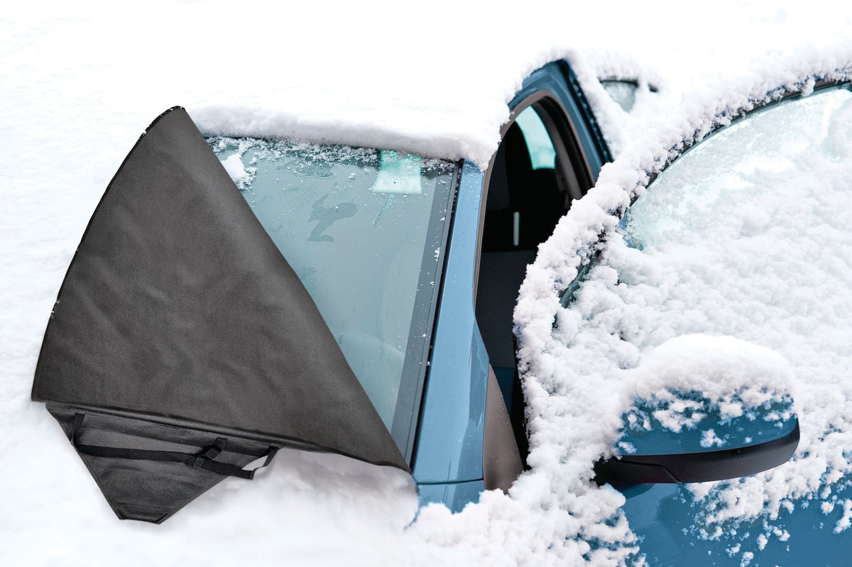 Reflex Snow & Ice Windshield Guard & Mirror Cover Set, Fits Most Vehicles