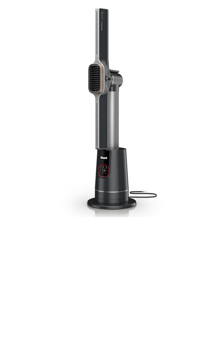 Shark TurboBlade Cool + Heat Oscillating Tower, 2-in-1 Bladeless Fan & Heater, with Remote Control, Black