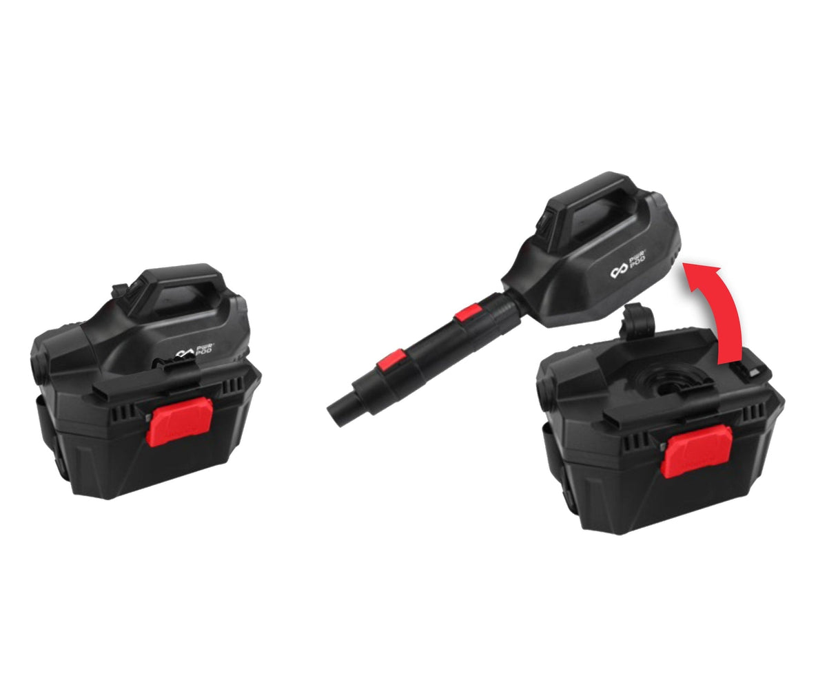 20V Cordless Wet/Dry Shop Vacuum, 7.5-L, Tool Only, Compatible