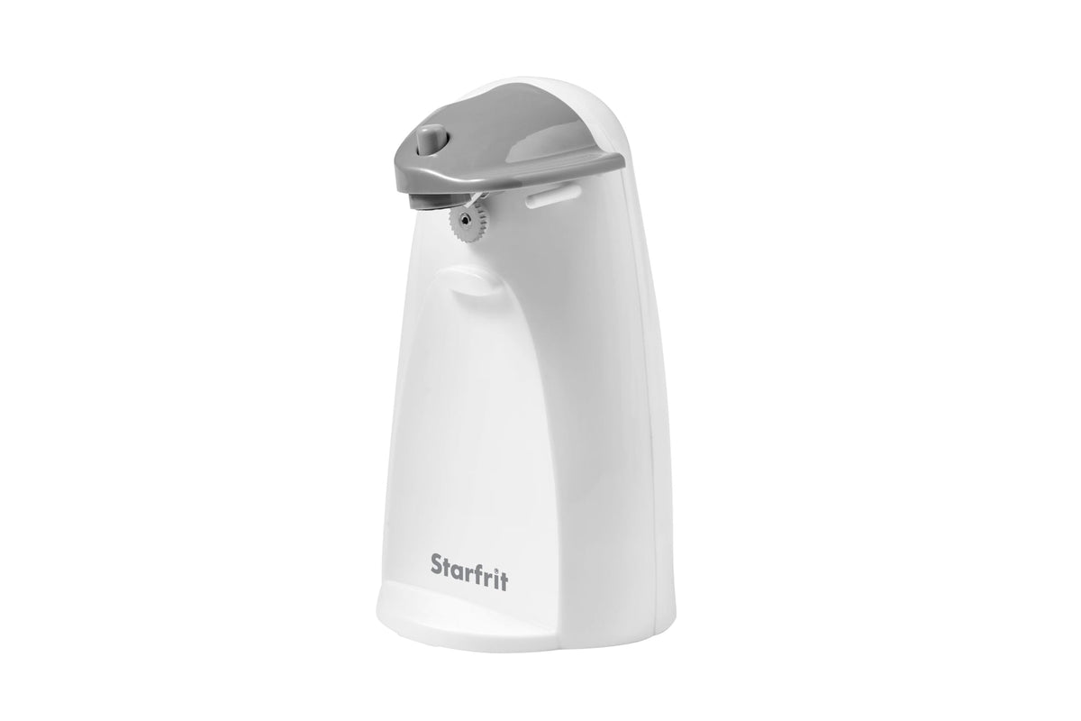70W Hands-Free Electric Can Opener with Removable Lever