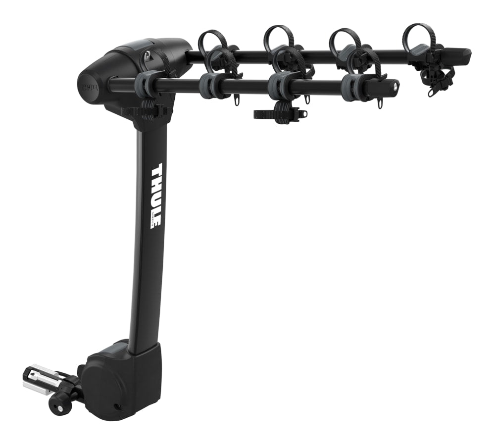 Apex XT 4-Bike Hitch Mount Bike Rack, Fits 1-1/4, 2-in Receiver, Black