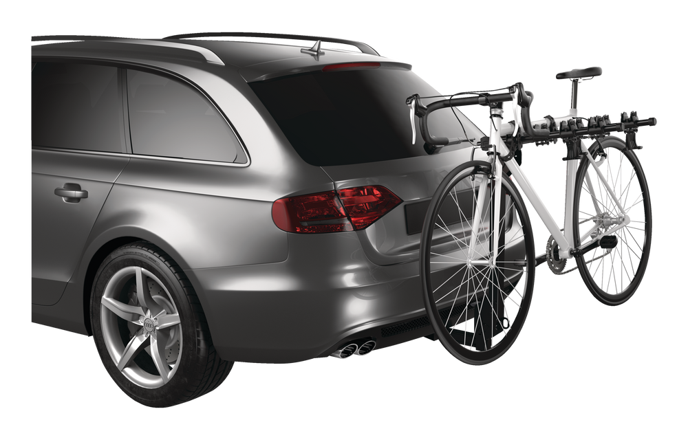 Trailway 4-Bike Hitch Mount Bike Rack, Fits 1-1/4, 2-in Receiver, Black