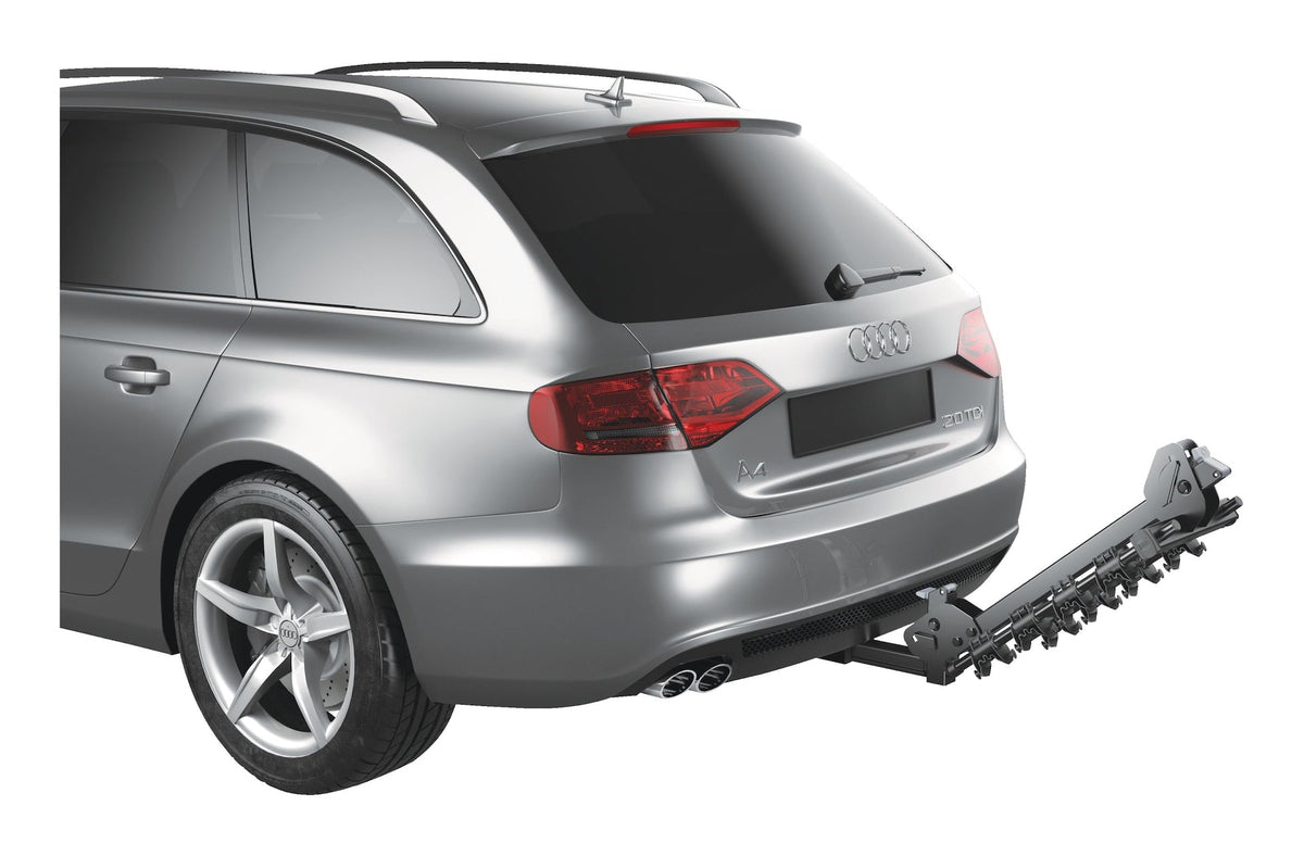 Trailway 4-Bike Hitch Mount Bike Rack, Fits 1-1/4, 2-in Receiver, Black