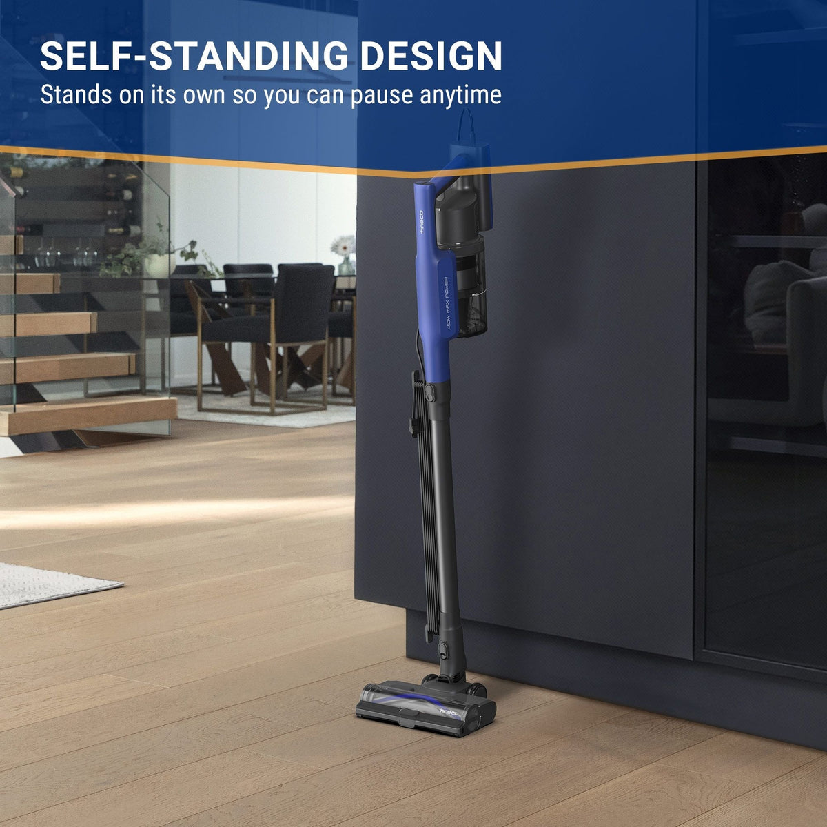 Tineco PureCyclone Corded Self-Standing Stick Vacuum