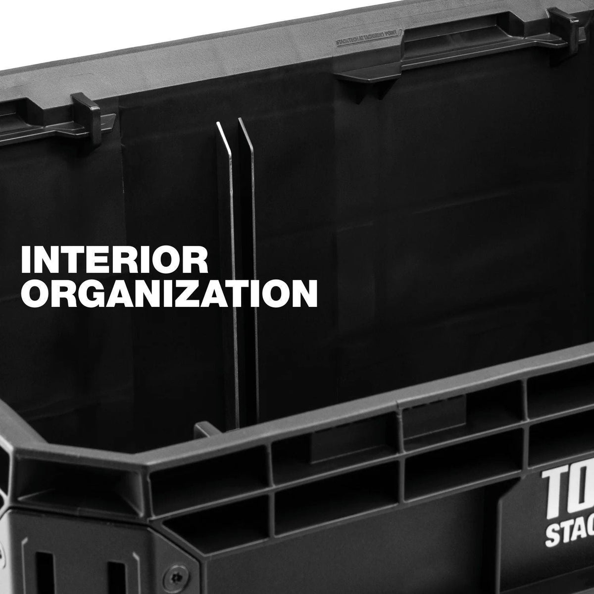 Auto-Locking Tool Storage Crate