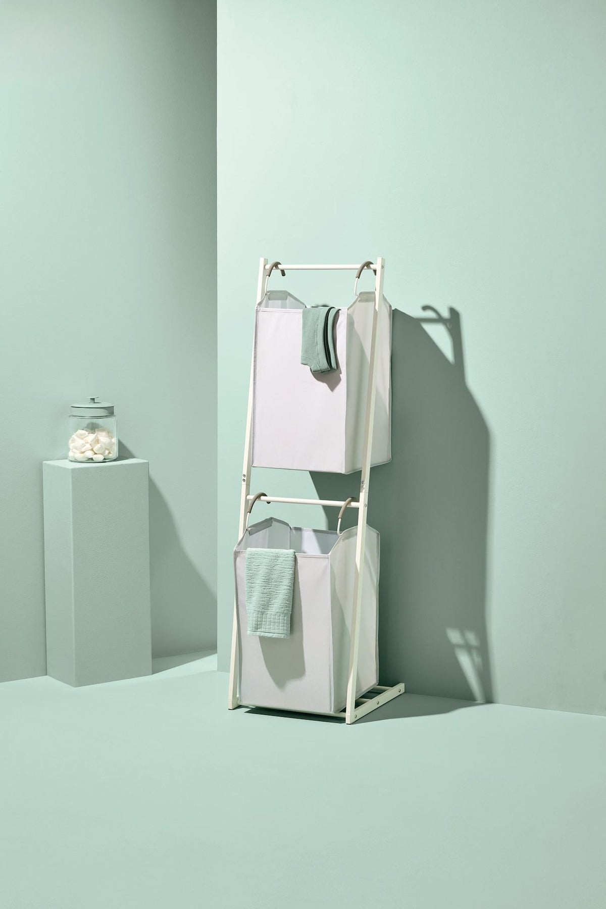 type A 2-Tier Vertical Laundry Sorter