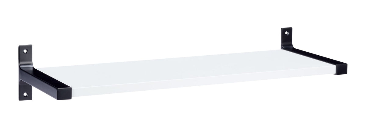 Type A Indoor Edge Bracket for 12-in Shelf Board, 2-pk